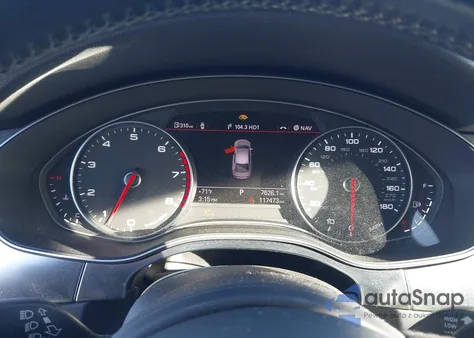 2012 Audi A7 Premium z USA, uszkodzony, nr VIN WAUSGAFC1CN007829